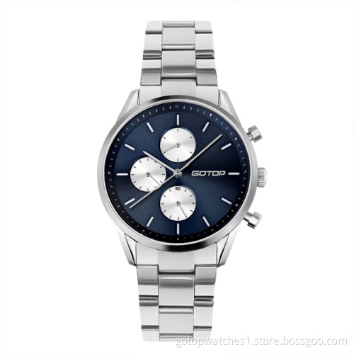 THREE DIAL WATCH FOR MEN